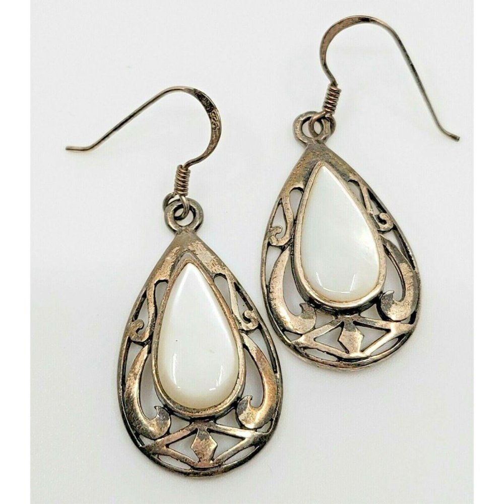 925 Sterling Silver Women's Open Swirl Cut Mother